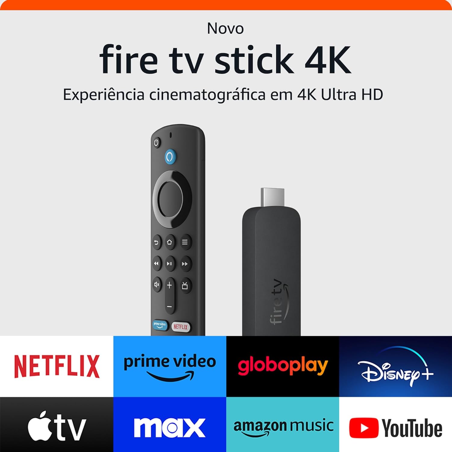 Firestick 4k no site da amazon